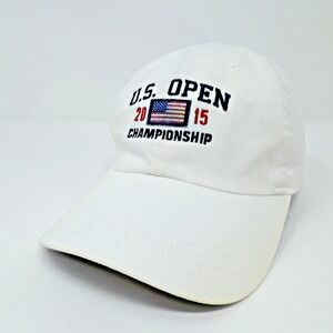 US Open Hat Chambers Bay Adjustable Strap Golf Cap White USGA 2015